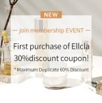 ★First purchase of Ellcla 30% discount coupon event!★