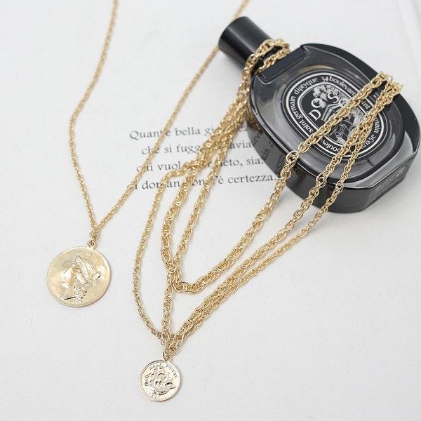 YY-AC348 Two Way Coin Necklace