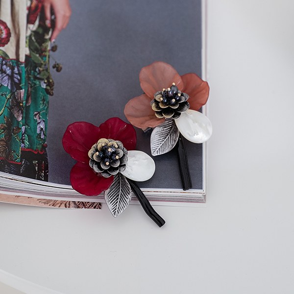 [7Y-BR014] Blossom pin brooch