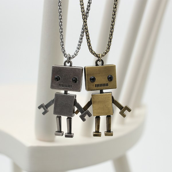 YY-AC359 Spin Robot Necklace