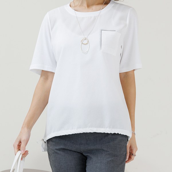 TBB3367_DC Avine Pocket Blouse T-shirt