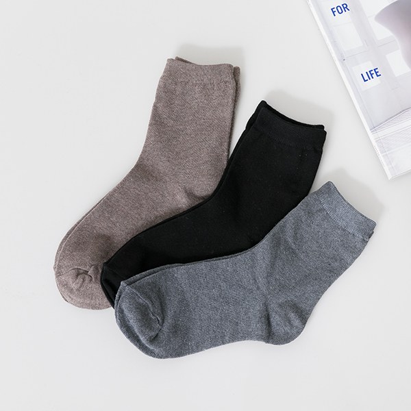 [7Y-AC050] Basic Daily Socks (For Men)