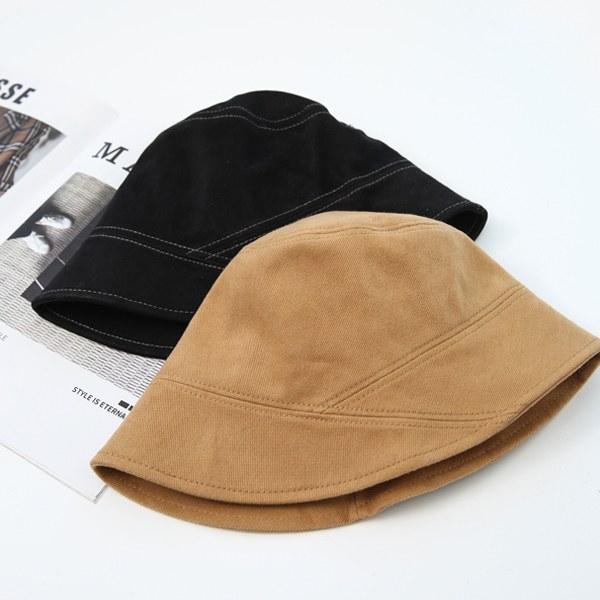 YY-HA064 cut-out stitch cotton bucket hat