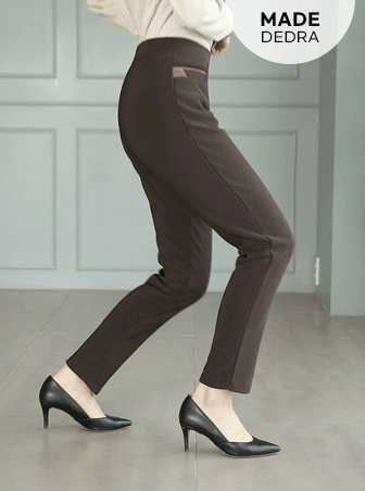 PTZ5909_DC [MADE D] Gasimbi pants (pocket color matching brushed straight pants)