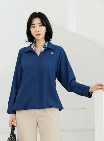 TBC1120 Contail String Blouse