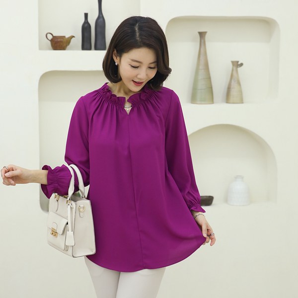 TBC1166 Sven Shirring Blouse