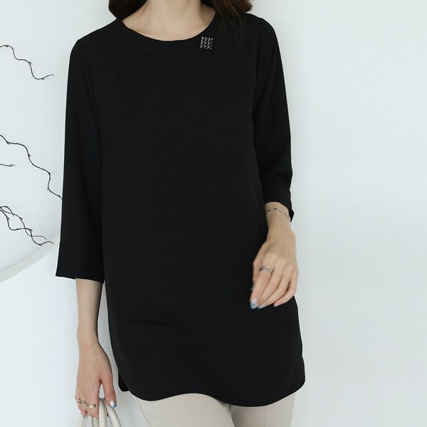 Sifold neck blouse