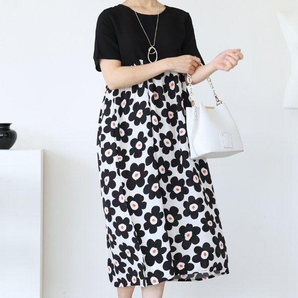 OPC3047 Sorel color matching short-sleeved dog dress