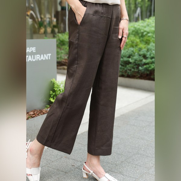 Puno linen thong pants