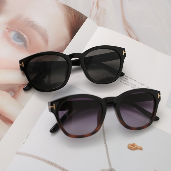 YY-AC429 Metul Square Square Sunglasses