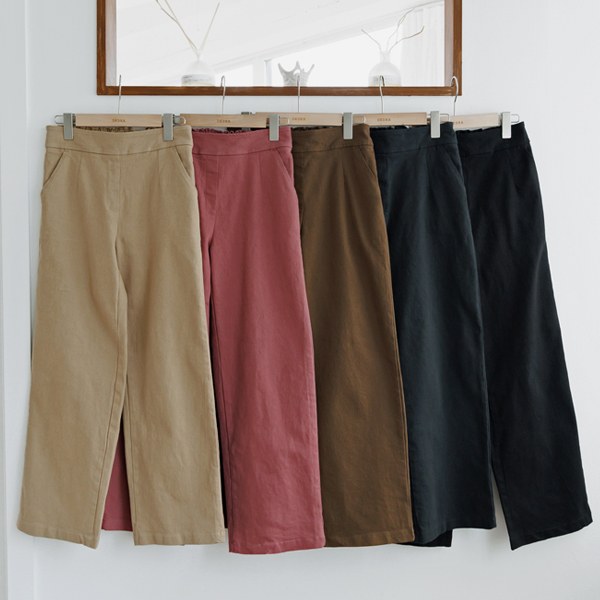 [MADE D] Straight fit pants part 10 (More chewy wide pants)