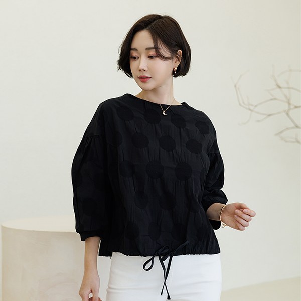 TBD2051_YC one point blouse