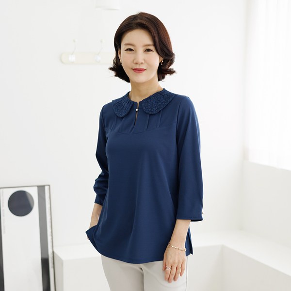 TBD1143_DO Breck Pearl Blouse T-shirt