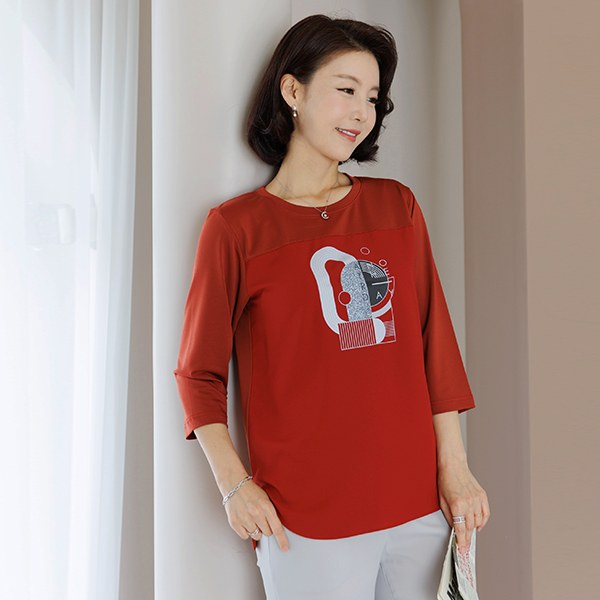 TBD3107_DC Atren Blouse Tee