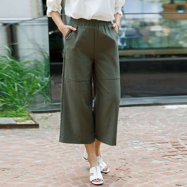 [MADE D] Linen wide pants PTD3102