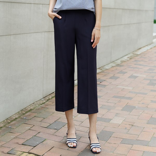 Olin straight wide pants