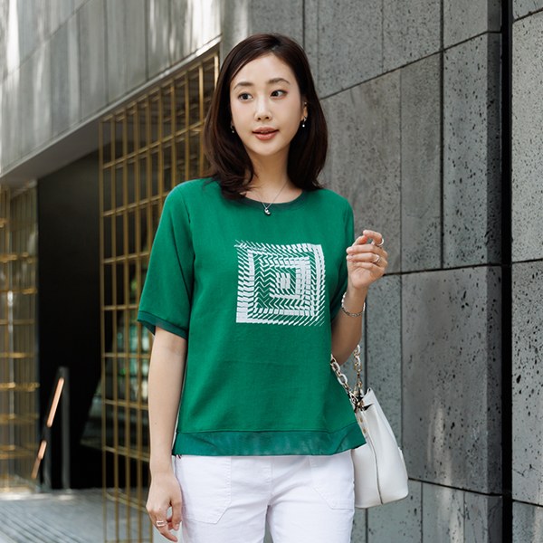 MT Square Blouse Tee