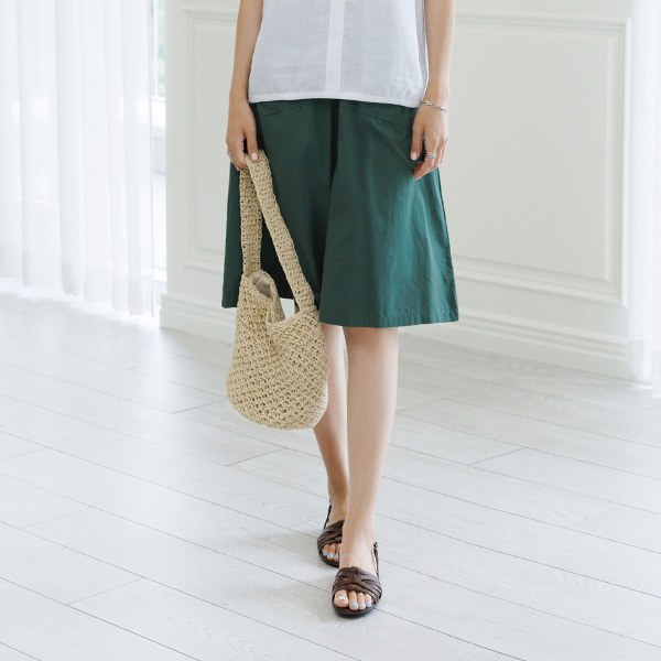 Porton 5-quarter skirt pants