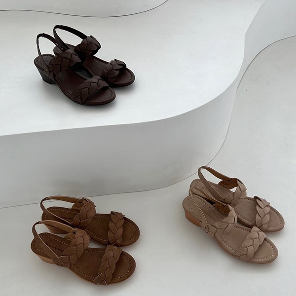 Reese twist wedge sandals