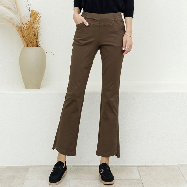 Fucostitch bootcut pants PTD4012