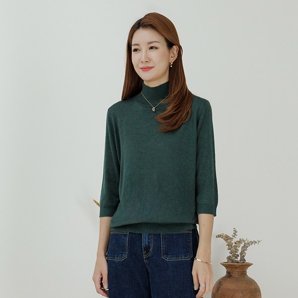 Body back button knit KND4006