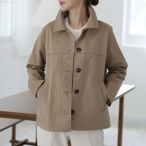 Edge Cotton Collar Jacket OUD4034