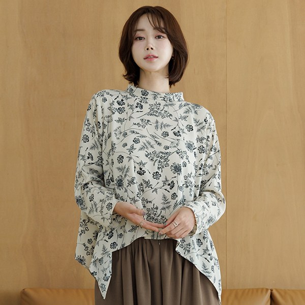 Tiorel Unbalanced Blouse [AutumnVER] TBD4071