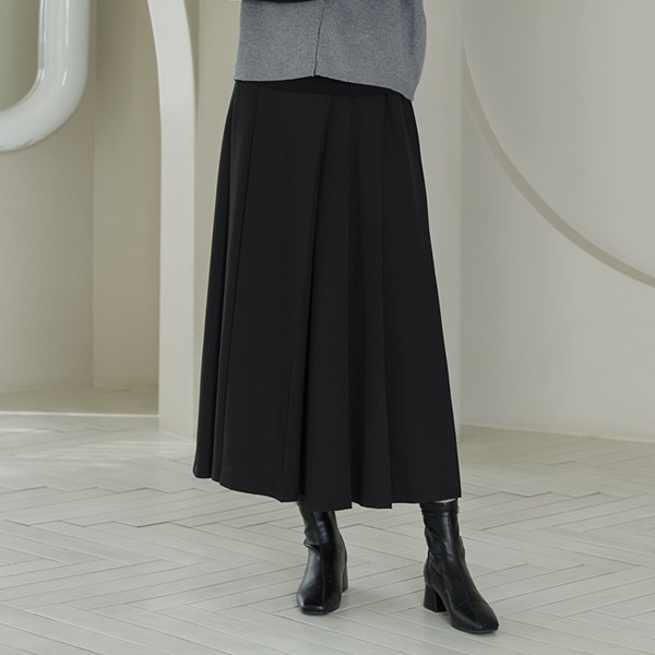 Now Front Pleated Skirt Pants PTD4058