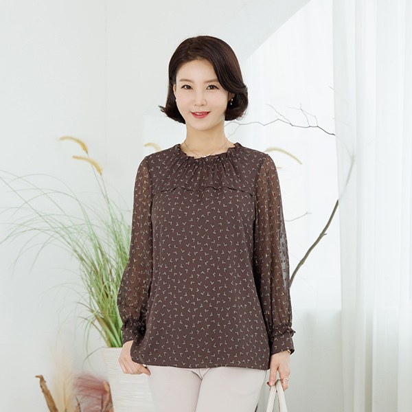 Omensharring flower blouse TBD2028