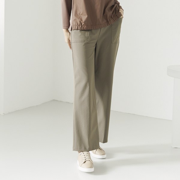 Pokins Banding Wide Pants PTD4092