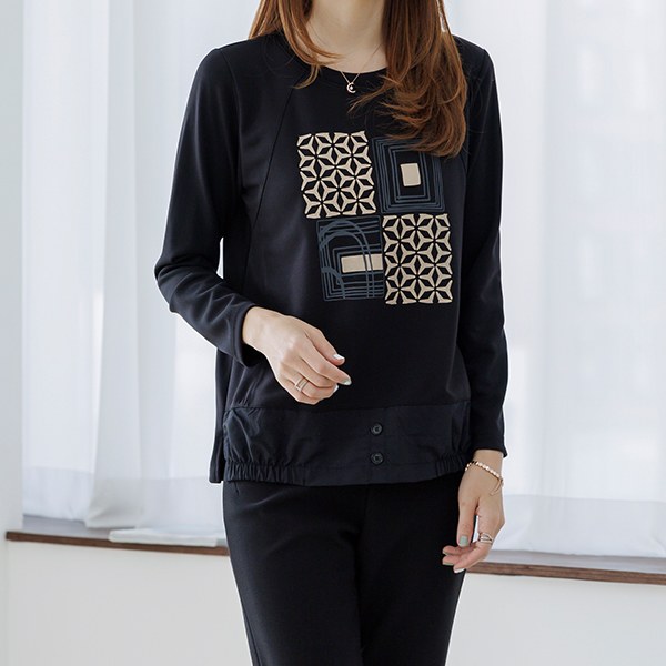 Kado Printing Button T-shirt TBD5027