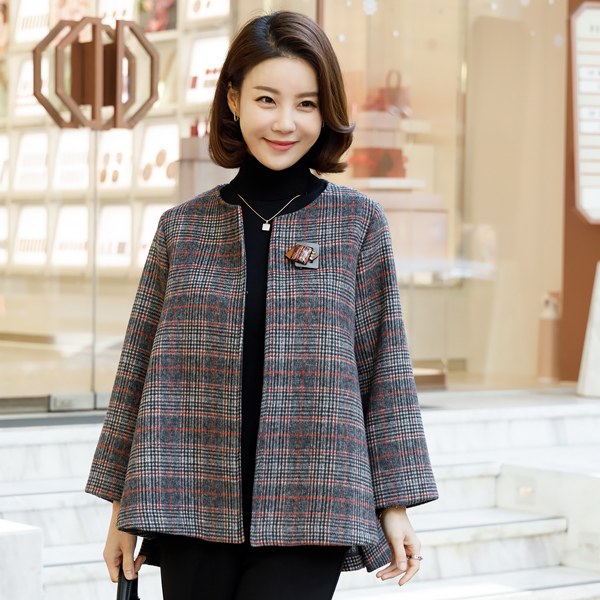 CL Wool Check Jacket OUA6032 