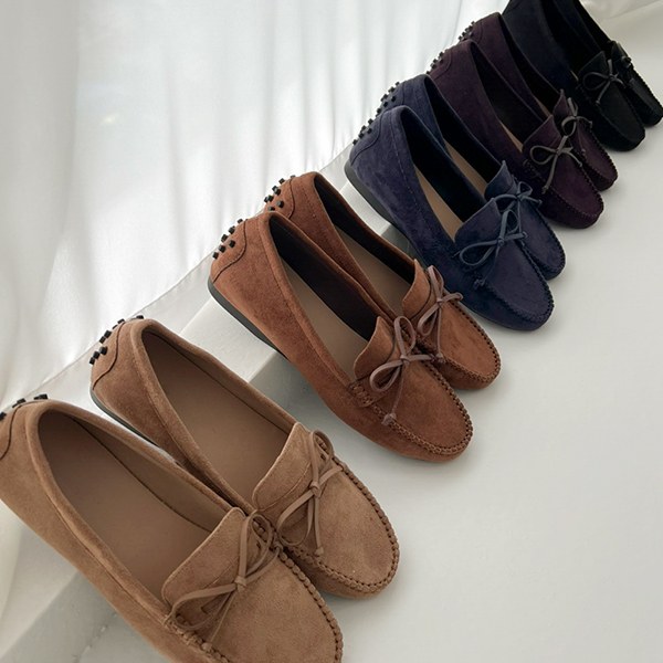 Ribbon Suede Loafer YY-SH541