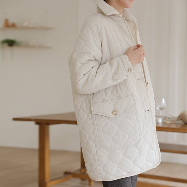 Luard quilting padding coat [napping lining] OUD6034