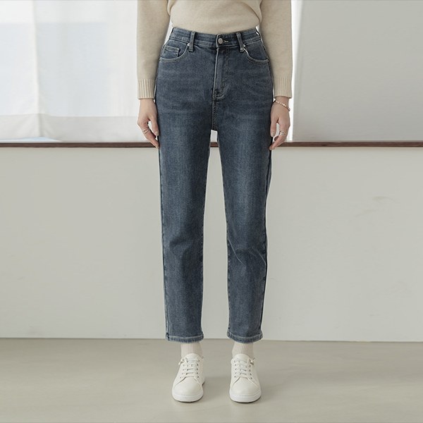 Ruined denim pants [Basic, LongVER] PTD6029