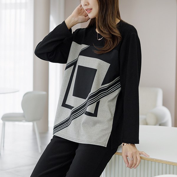 Kaniwon Drawing T-shirt TBD6049