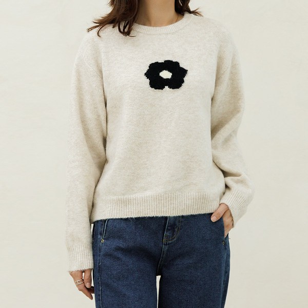 Mini Flower Wool Knit TBD6061