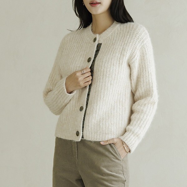 Aram Wool Knit Cardigan CAD6010