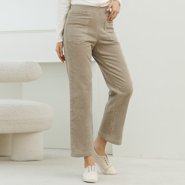 Salty Corduroy Fleece Pants PTD6110